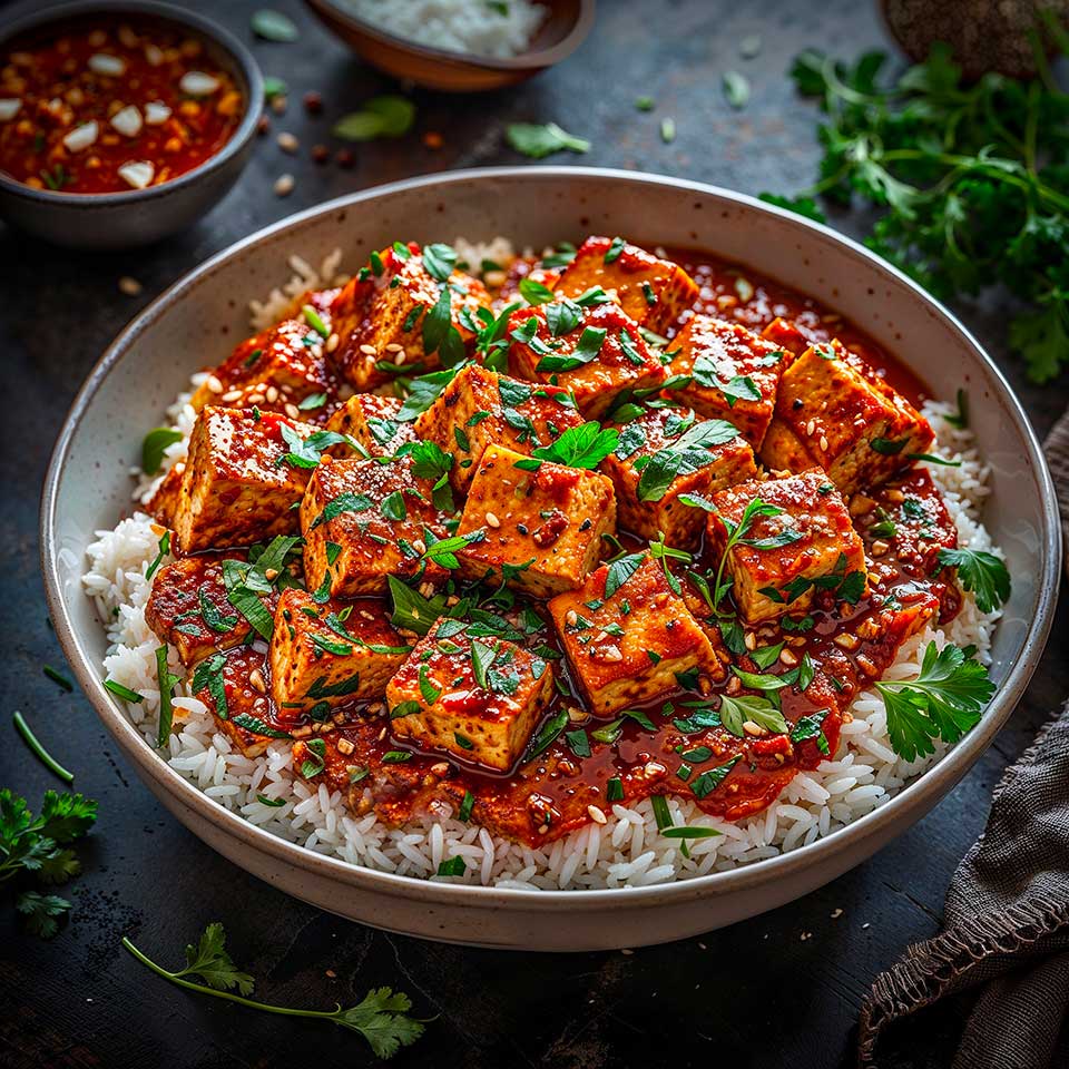 Tandoori Tofu Tikka Masala