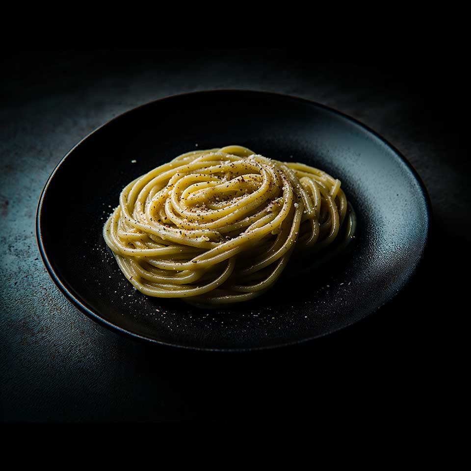 Cacio e Pepe Spaghetti - Maison Marmite