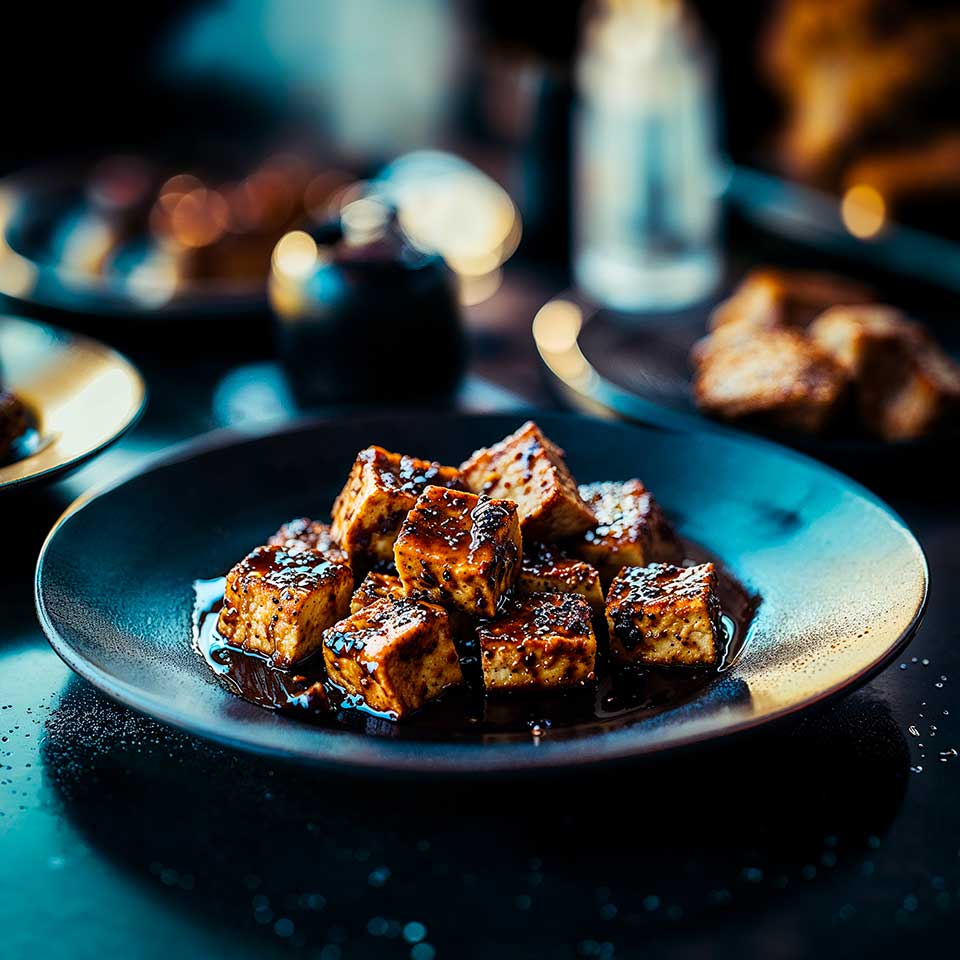 Black Pepper and Lime Tofu - Maison Marmite